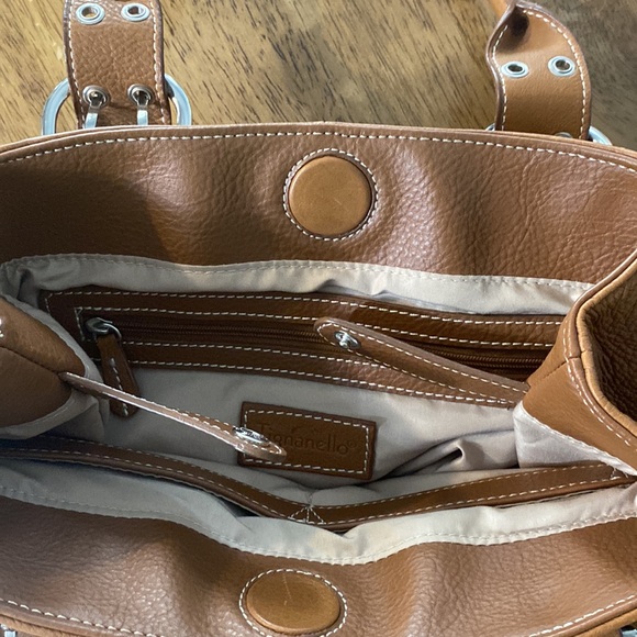 Brown Tignanello Purse - Picture 4 of 5